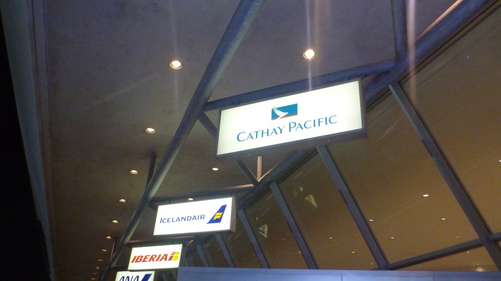 Cathay sign