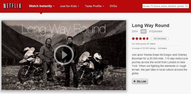 Long Way Round and Long Way Down 